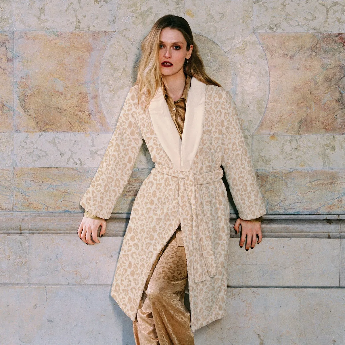 Peignoir Léopard