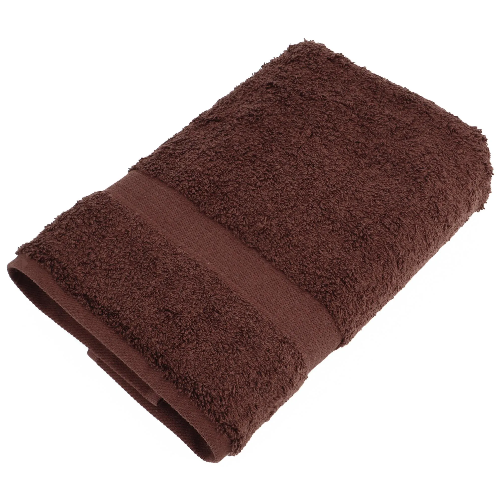 Serviette de toilette 50x100 cm LUXOR marron