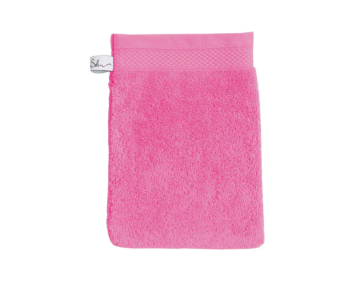 GANT DE TOILETTE Pétale · Azalée