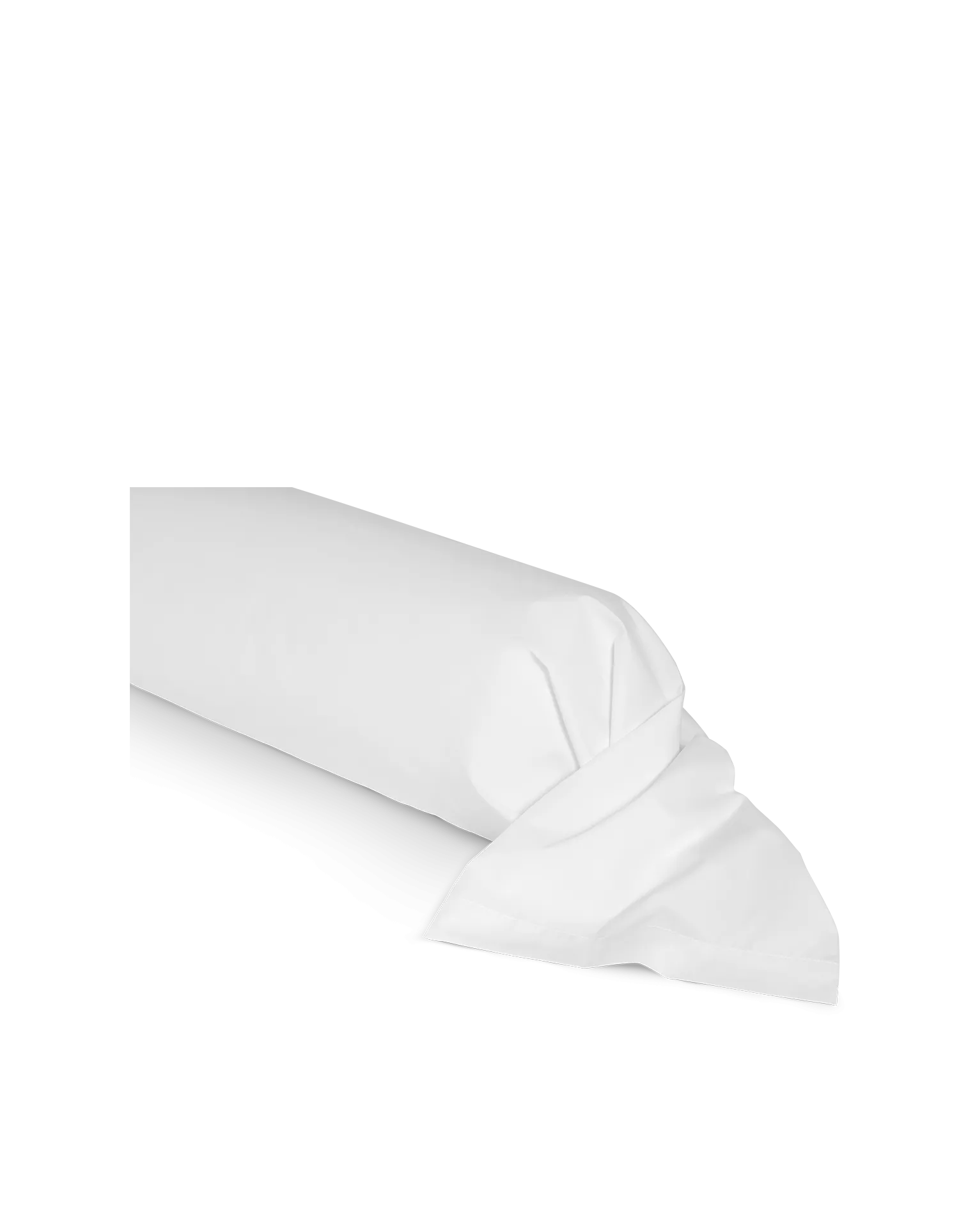 Taie de traversin ronde Percale de coton 120 fils