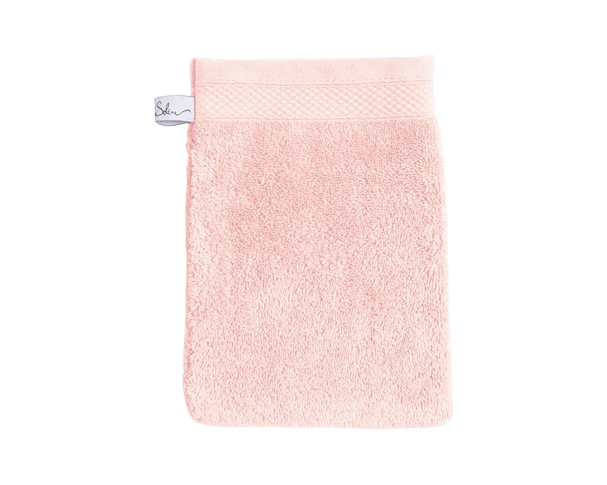 GANT DE TOILETTE Pétale · Rosa