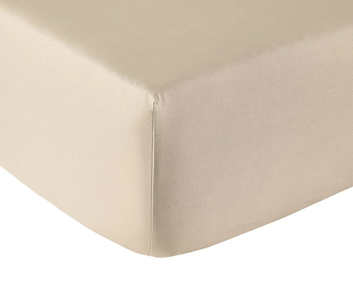 DRAP HOUSSE GRAND BONNET Vexin · Grège