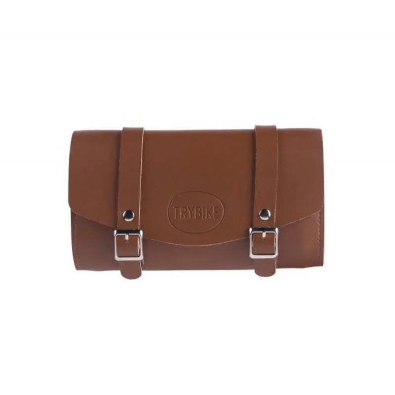 bolsa bicicleta marron trybike steel