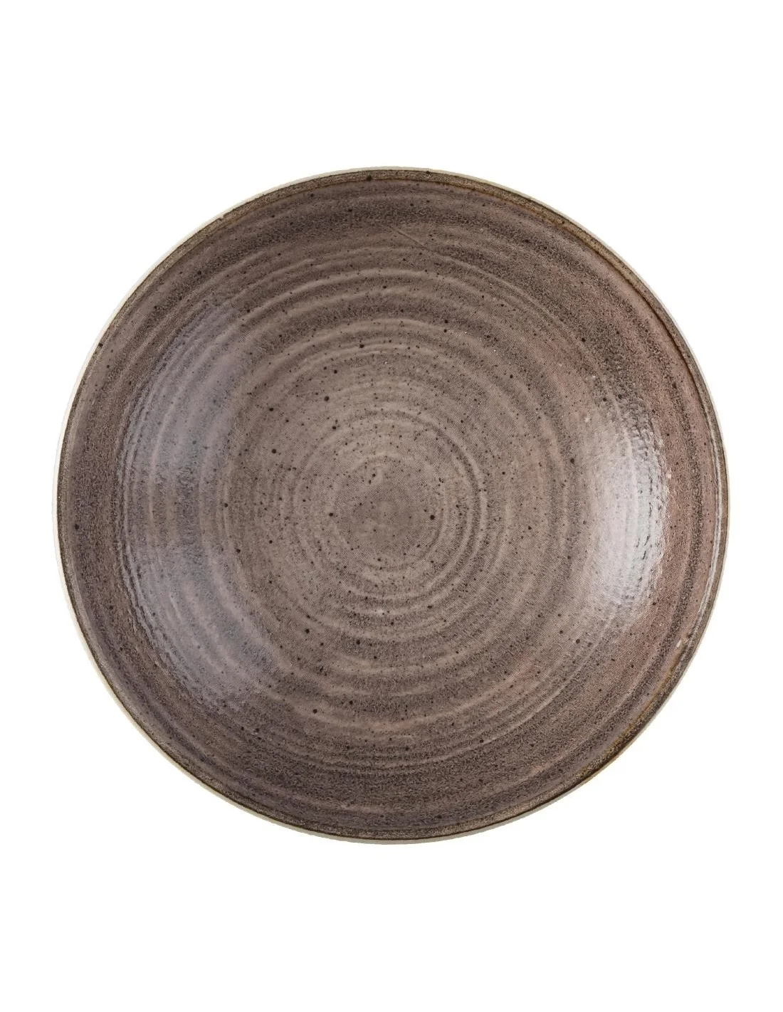 Bols Churchill Stonecast Raw Brown 184mm (Lot de 12)
