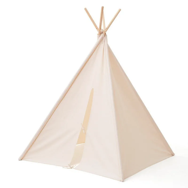 cabane tipi coton beige