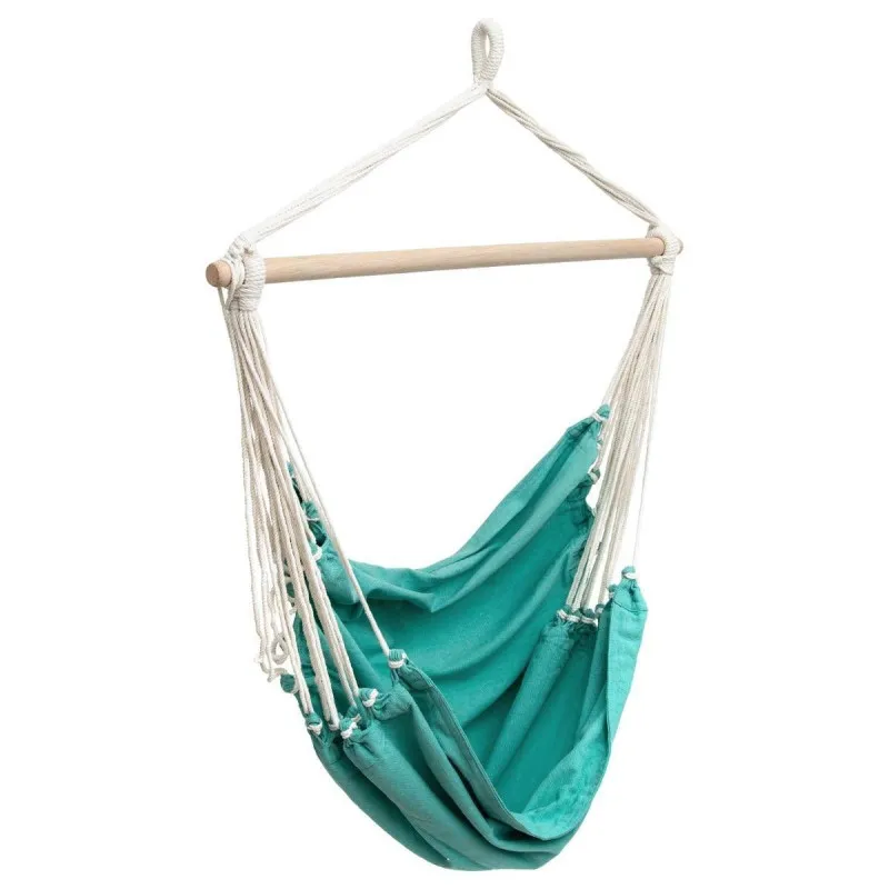 Chaise suspendue détente Cuenca jade Hespéride