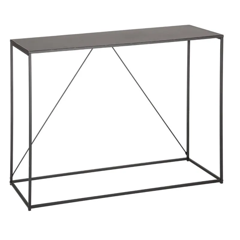 Console en métal noir Gota Atmosphera