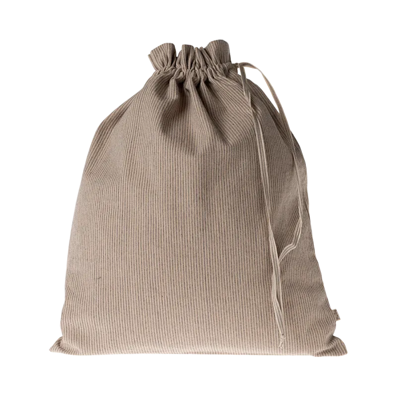 maileg grand sac stripes blue/sand