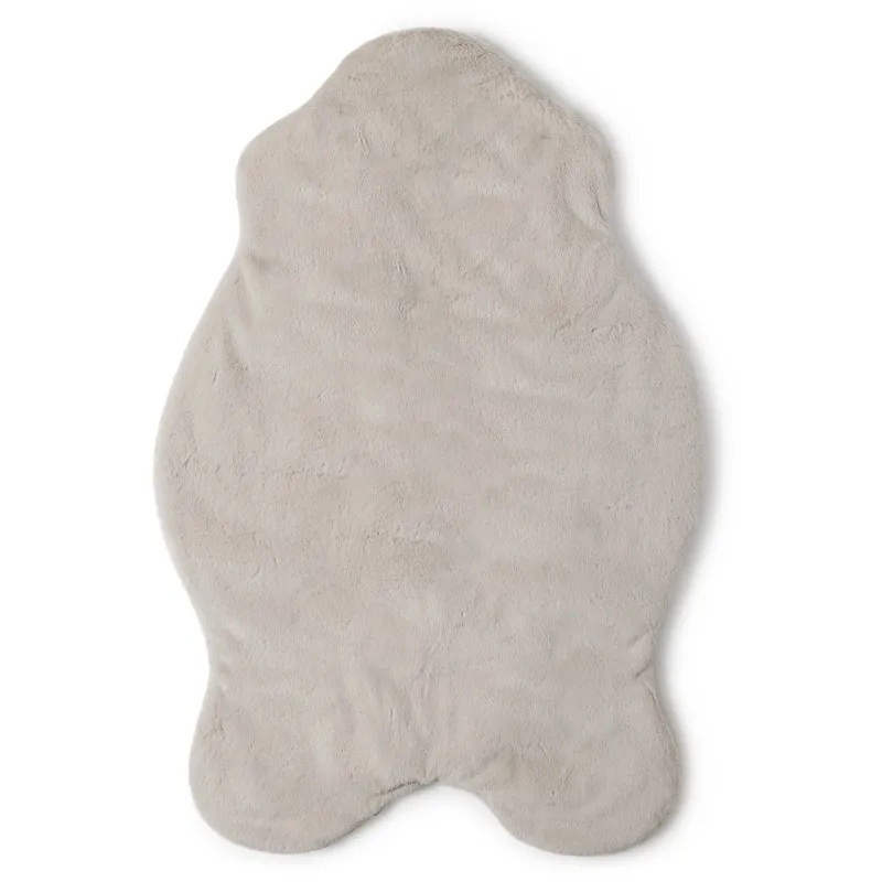 plaid polair shappy beige fleece