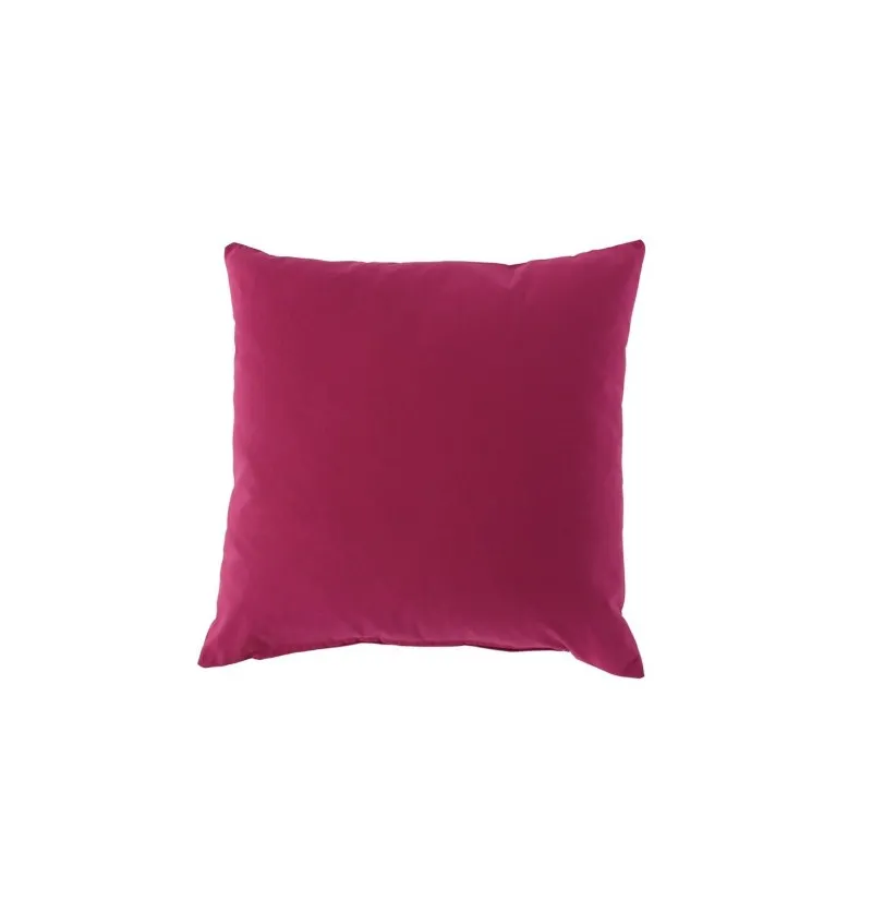 Coussin carré Tunera framboise