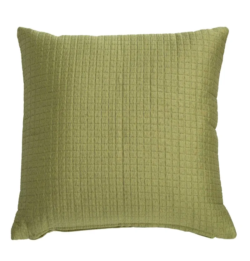 Coussin jacquard Barli vert