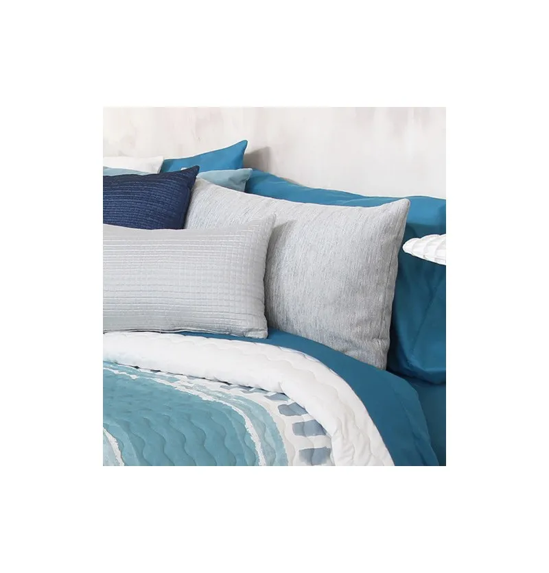 Coussin jacquard Pehuen gris