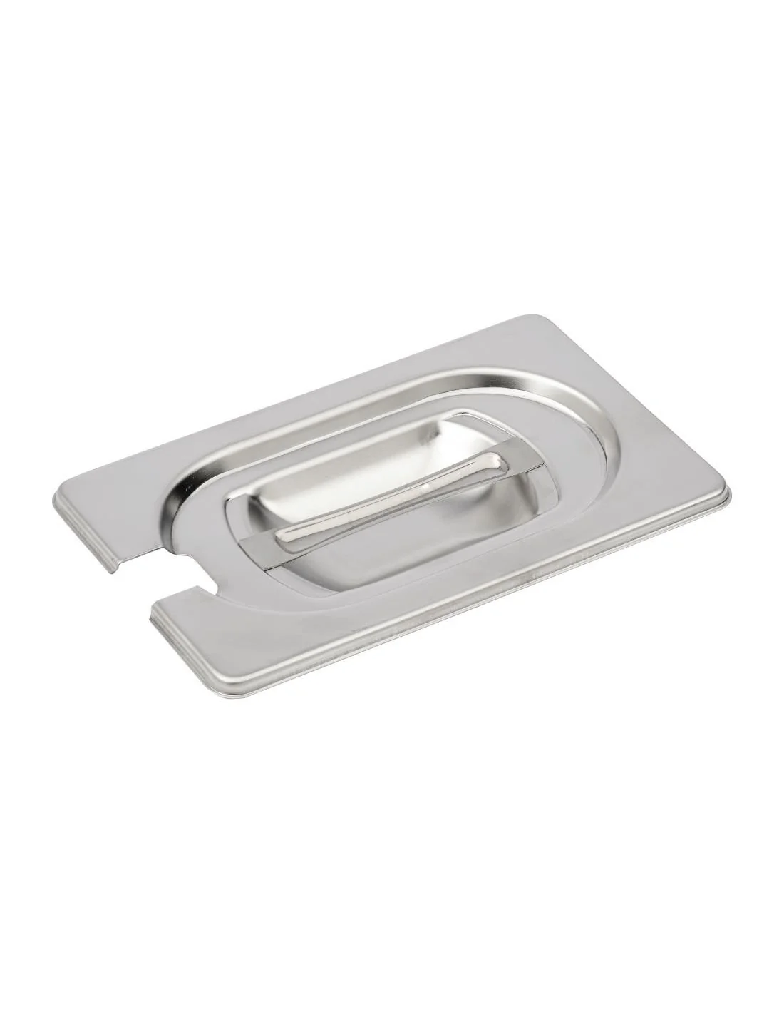 Couvercle inox avec encoche GN 1/9 Gastro M