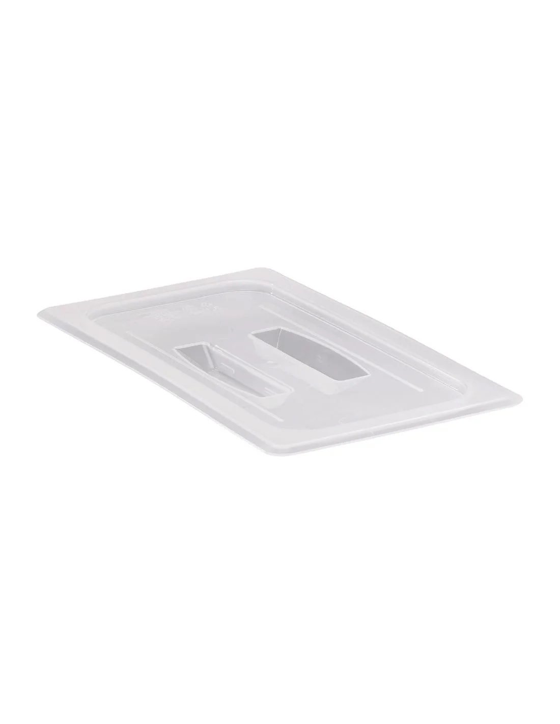 Couvercle translucide en polypropylène avec poignée pour bac GN 1/3 Cambro