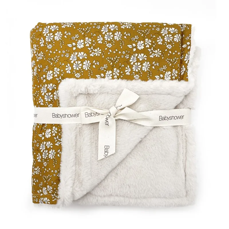 couverture polaire large liberty capel mustard