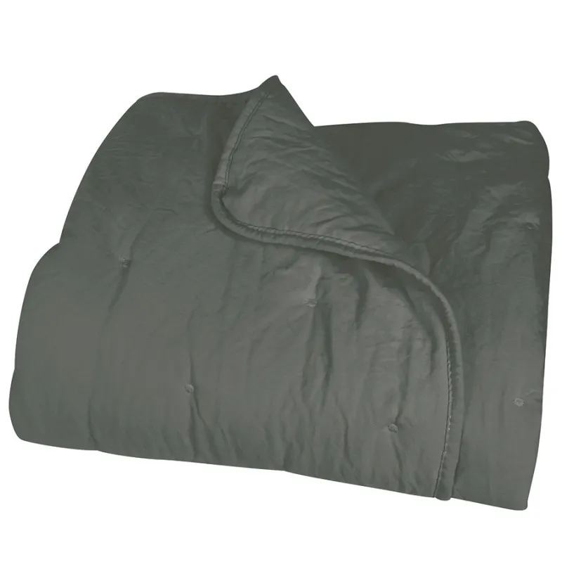 Couvre-lit matelassé Céleste anthracite