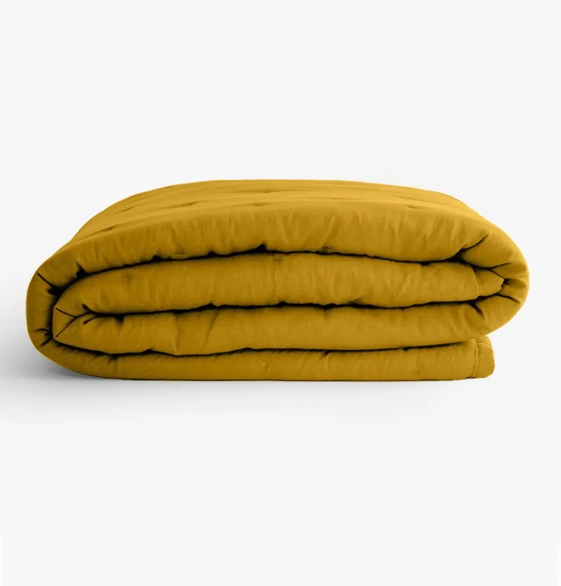 Couvre-lit matelassé Céleste gold