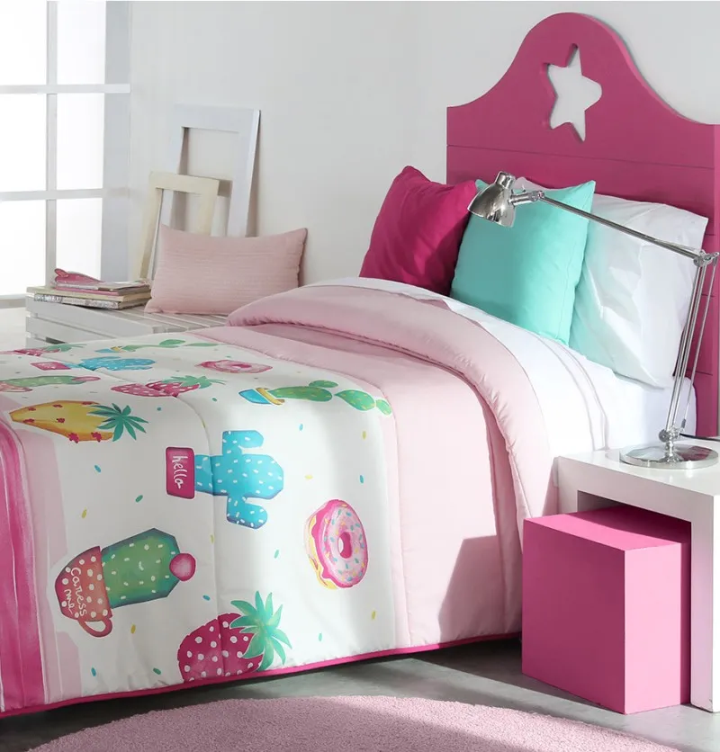 Couvre-lit matelassé enfant Pineapple