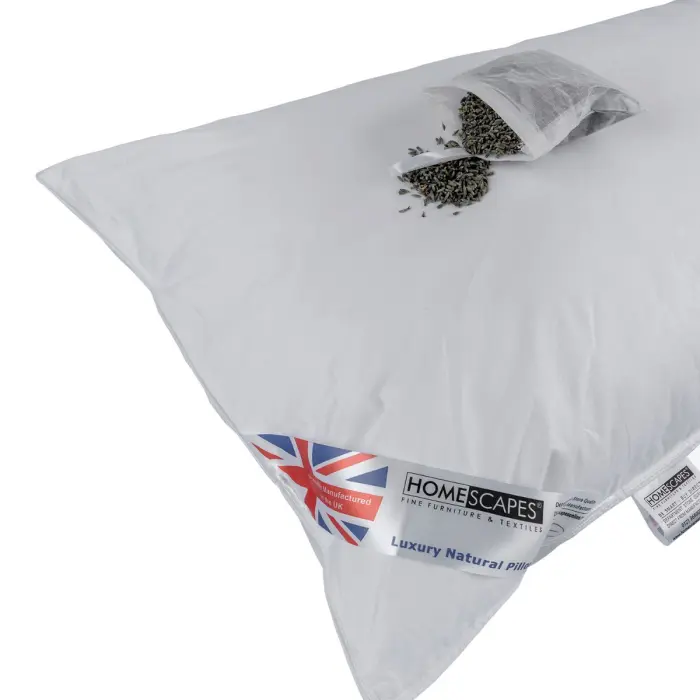 Oreiller en microfibre parfumé à la lavande Extra, 50 x 75 cm