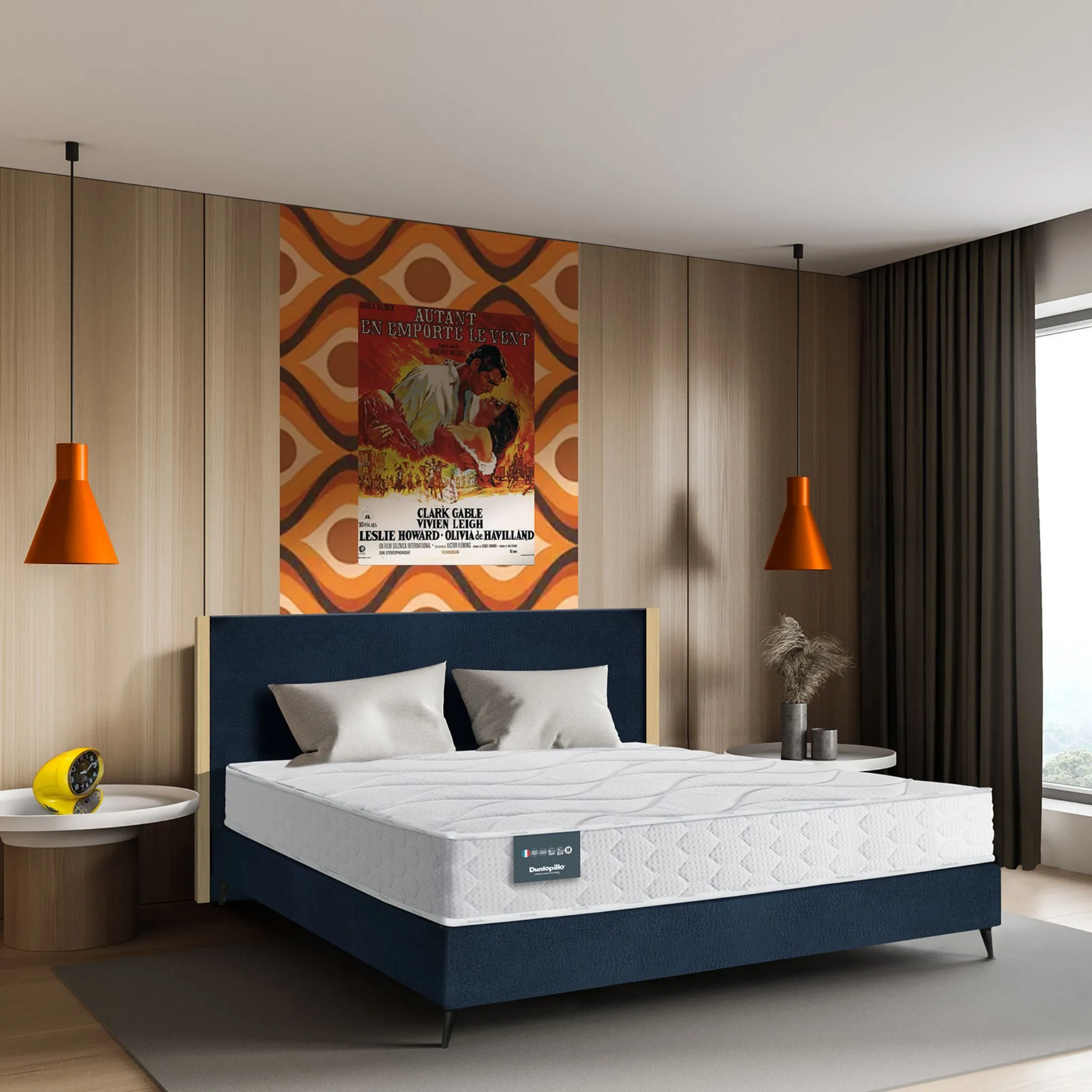 Matelas Dunlopillo Aérial® ferme 18 cm TULIPE