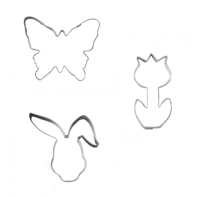 Emporte-pièces Printemps (Lot de 3)