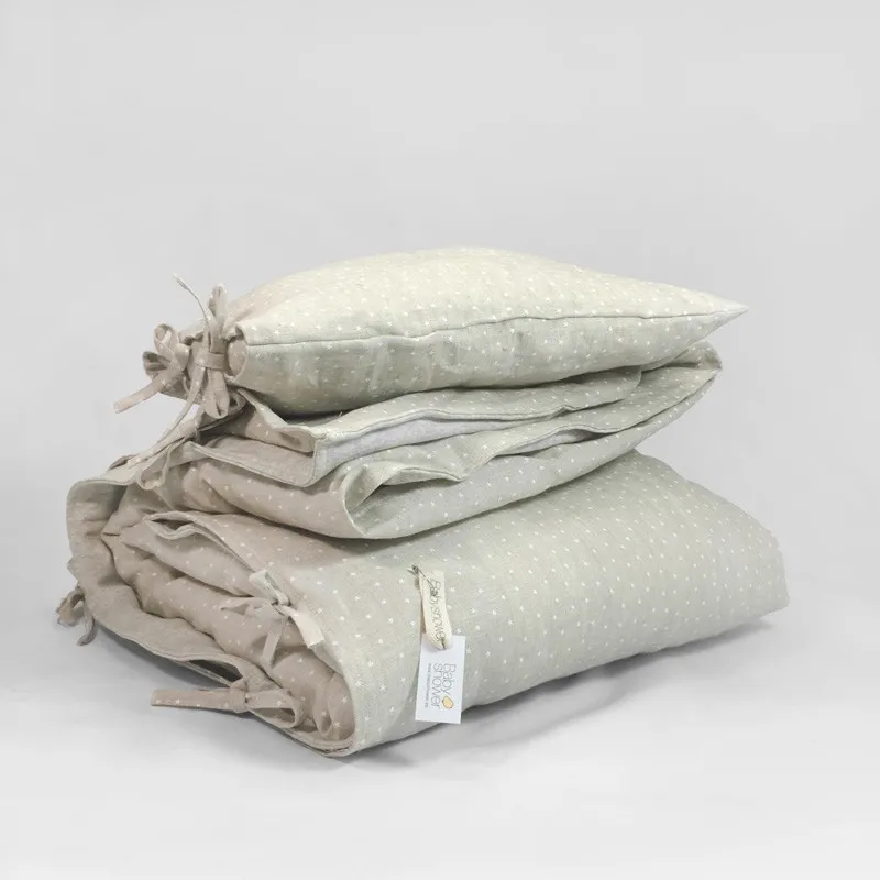 ensemble pour berceau white ministars