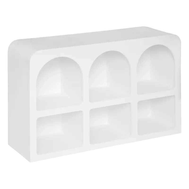 Etagère 6 niches blanc Soleya Atmosphera