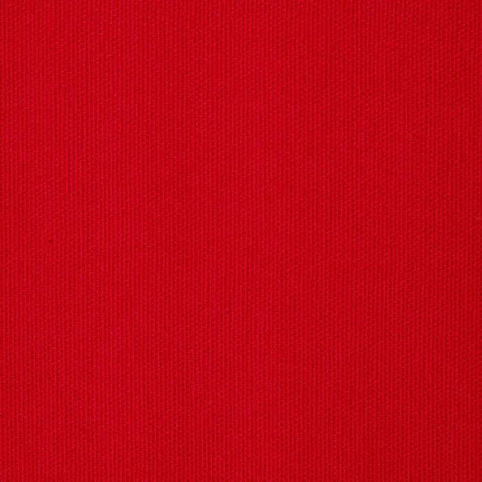Tissu en coton uni Rouge