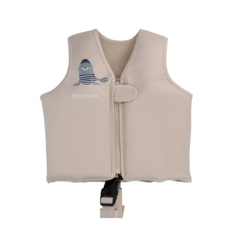 gilet flotteur monnëka seal 3-6 ans