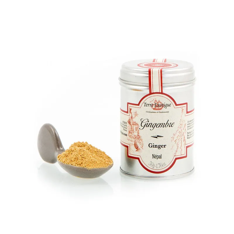 Gingembre en Poudre - Terre Exotique - 50g