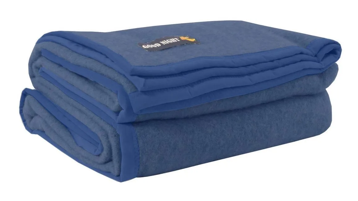 Good Night Gold couverture bleu fumée