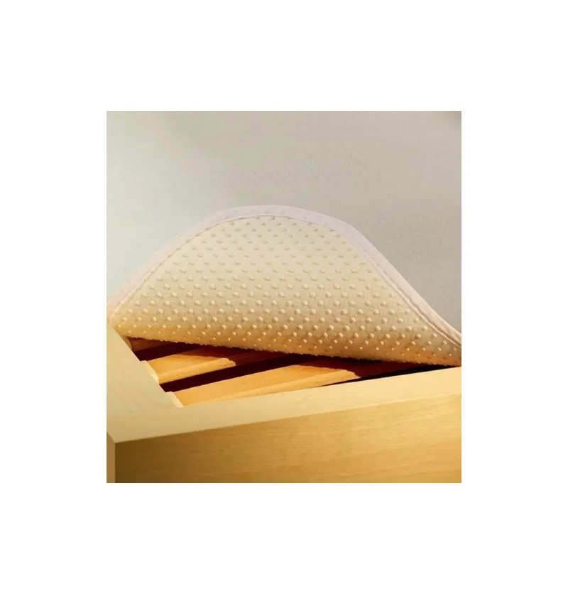 Isolateur sommier anti-dérapant