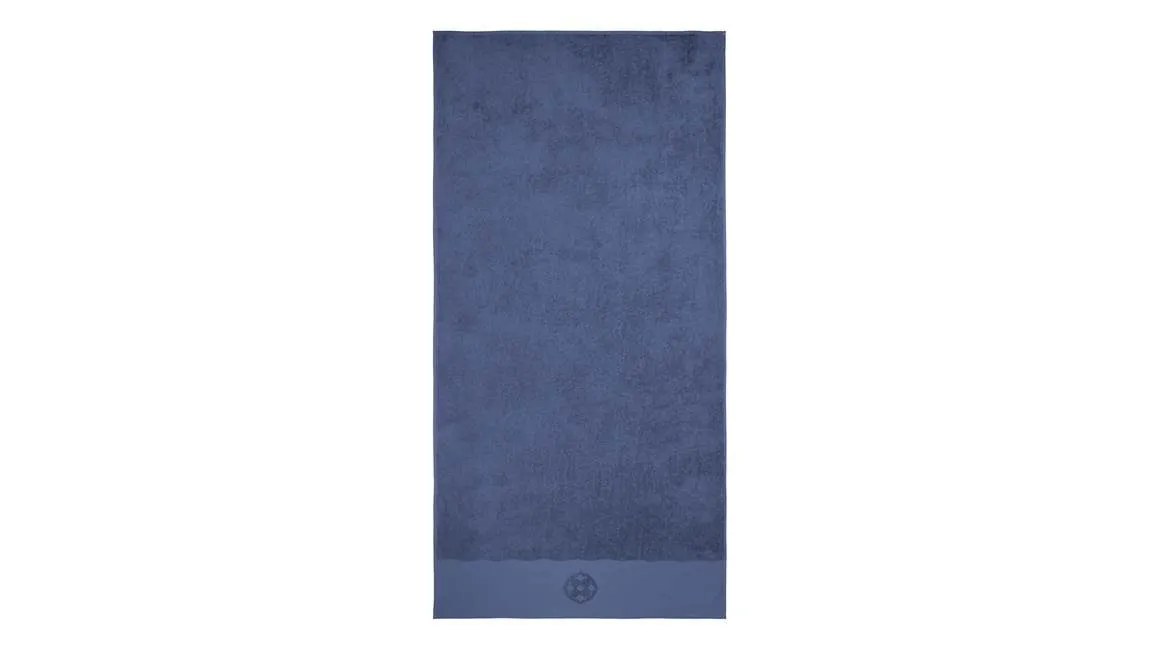 Kayori Soba serviette de plage bleu jean