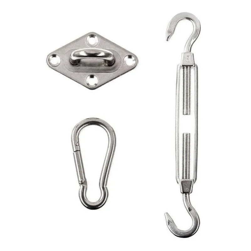 Kit de fixation murale pour toiles solaires Hespéride