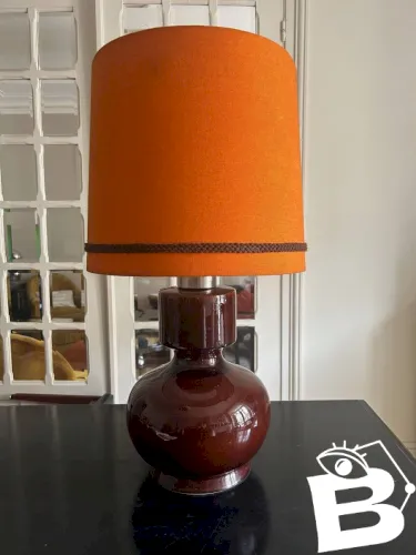 lampe en céramique des années 70