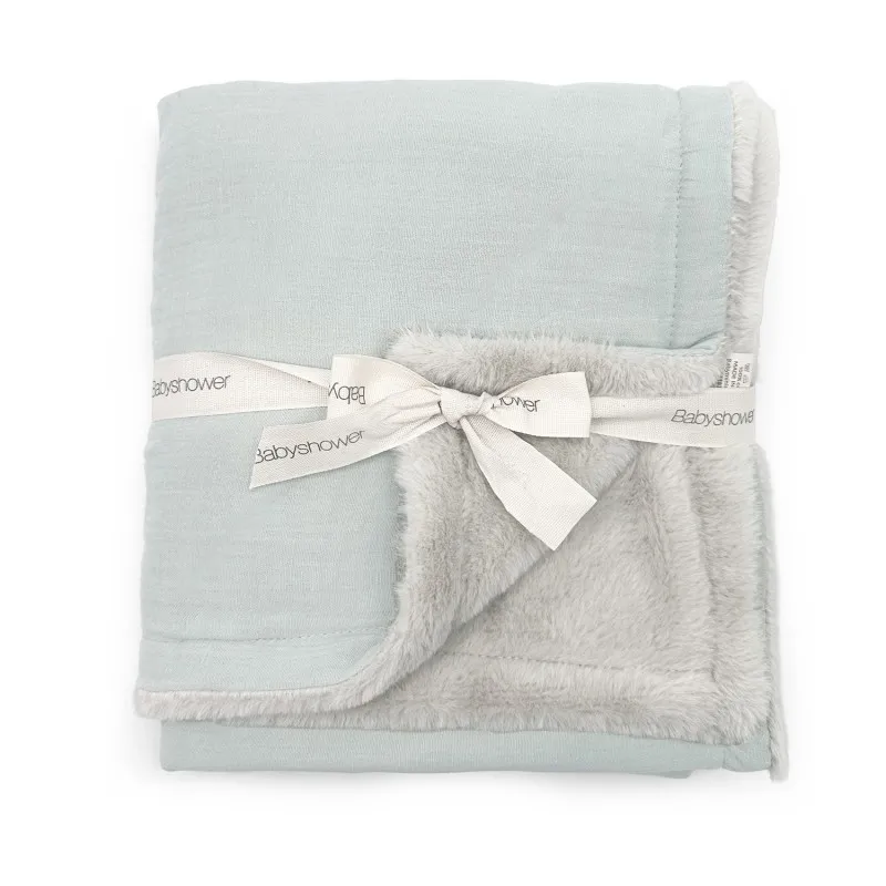 large fleece blanket mint breeze