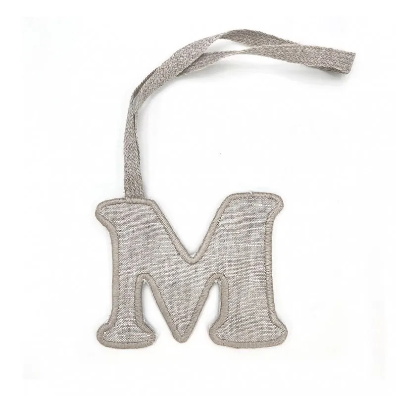 lettre en 100% linen