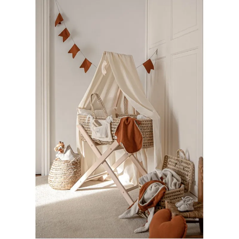 linge dreamy canopy ivory powder