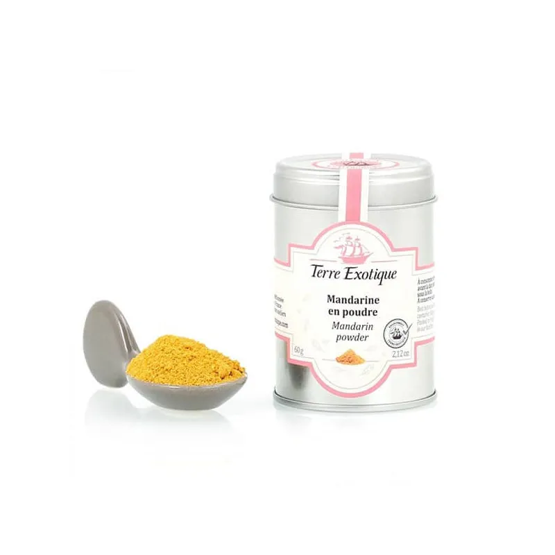 Mandarine en poudre - Terre Exotique - 60g