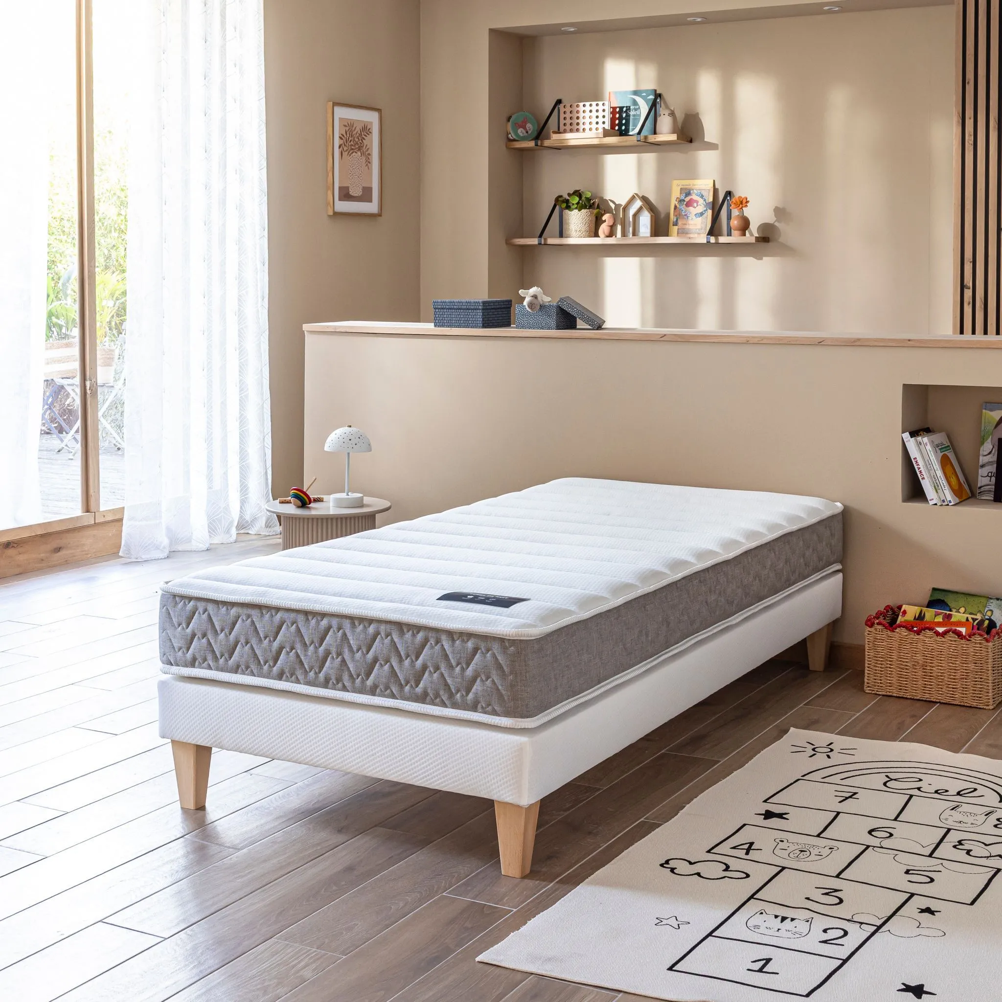 Matelas mousse HR et mémoire de forme 18 cm - Absolu 2.0