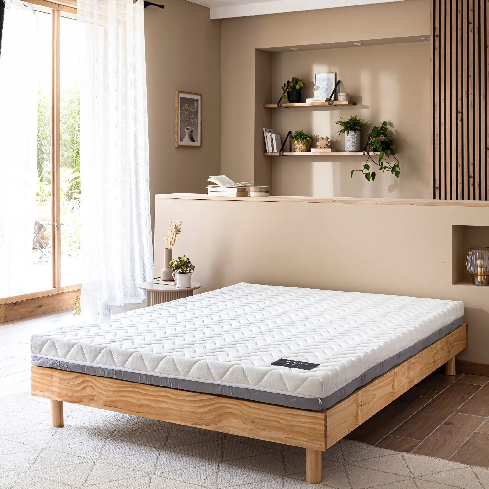 Matelas mousse mémoire de forme 12 cm - Infini