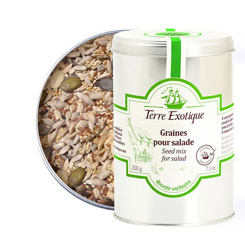 Mélange de Graines - Graines pour Salade - Terre Exotique - 200 g