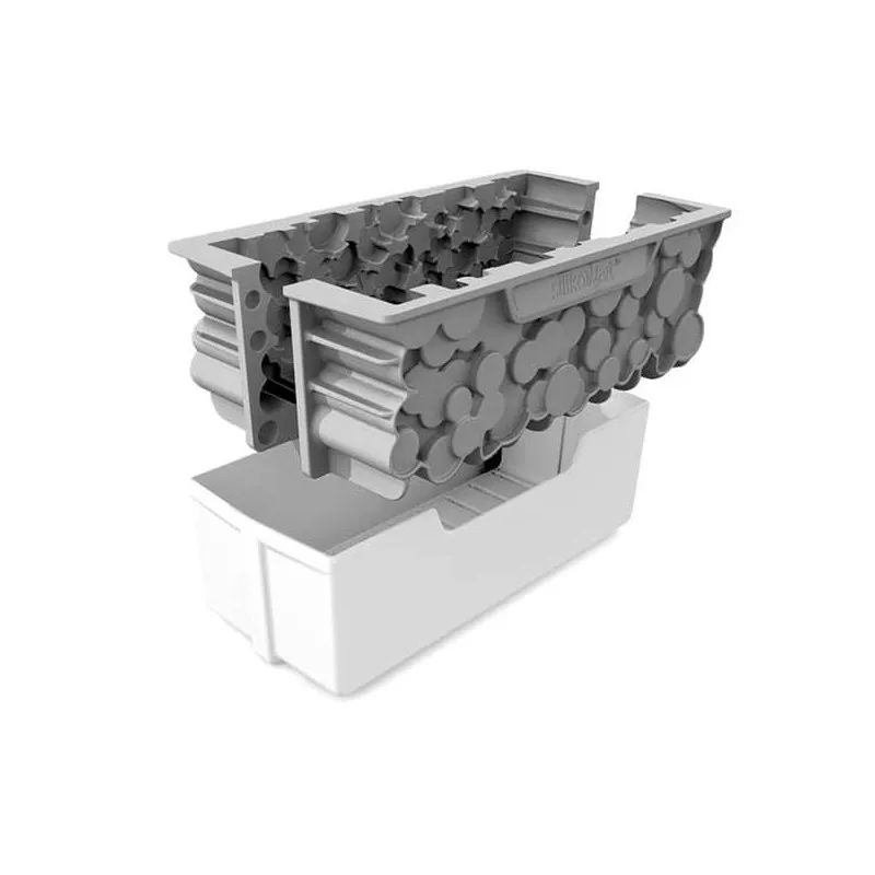 Moule Bûche 3D Silicone Forêt