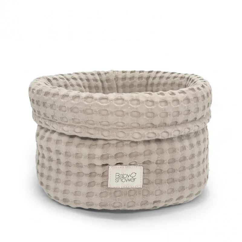 panier rangement moyen gofre latte