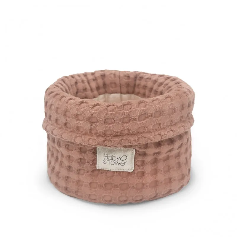 panier rangement petit gofre cinnamon