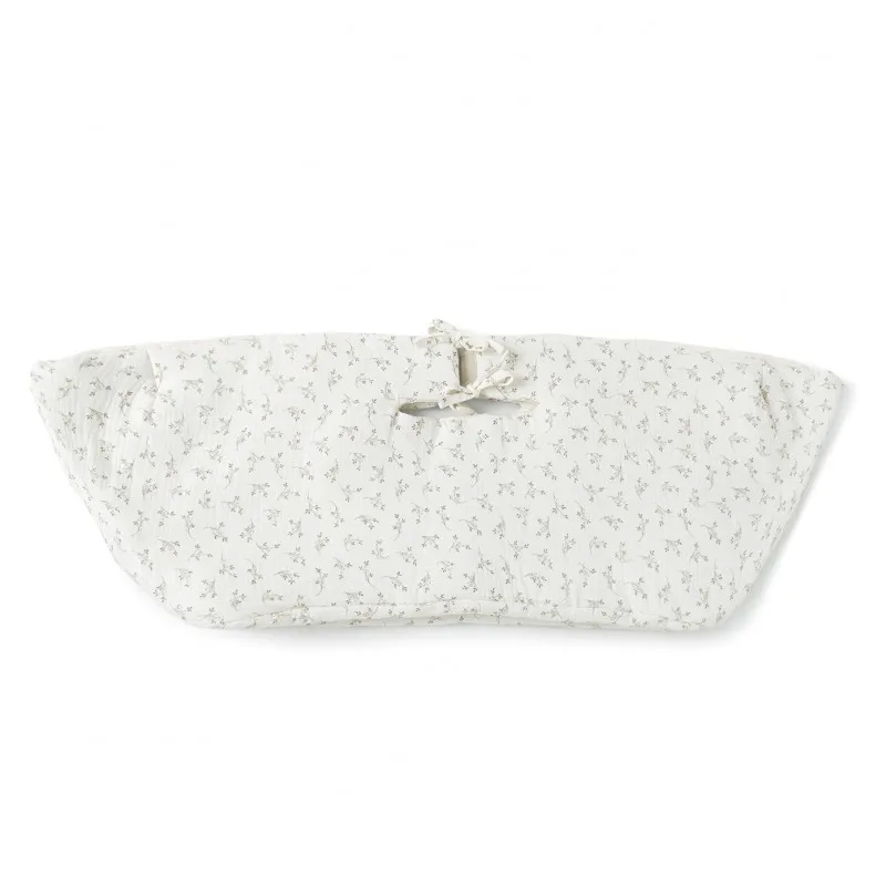 parure poussette reversible olive bloom