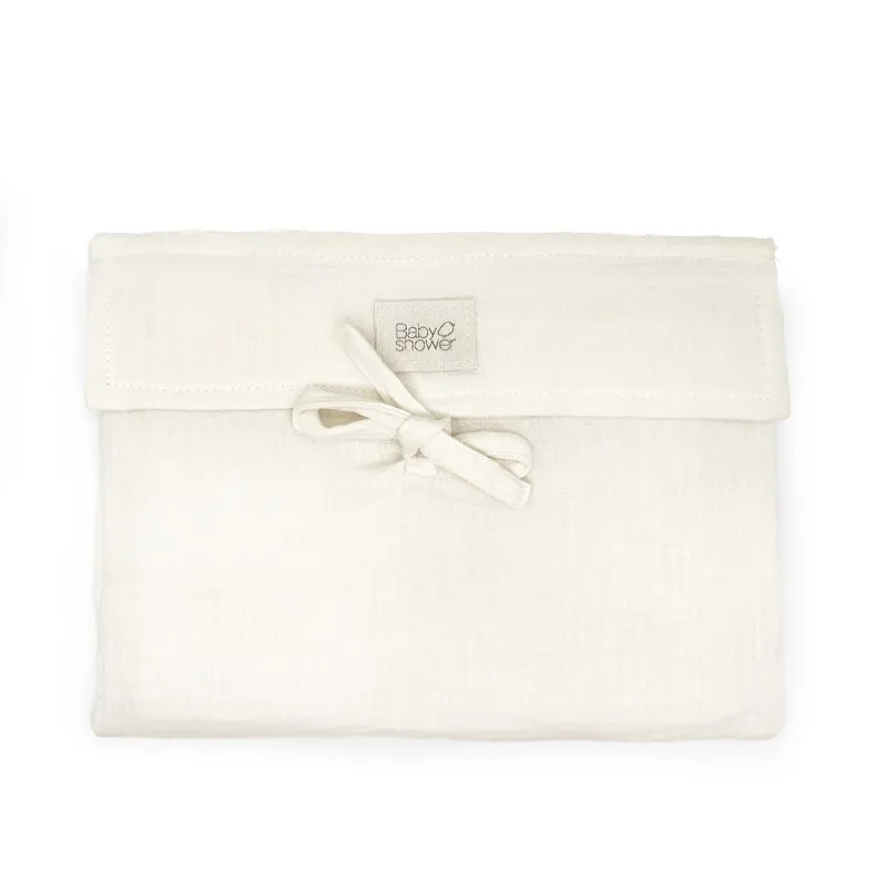 petite poche vètements ivory powder