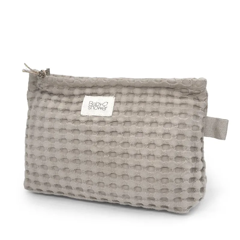 pochette couches gofre latte