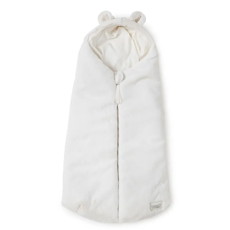 nid d'ange zippie minky ivory