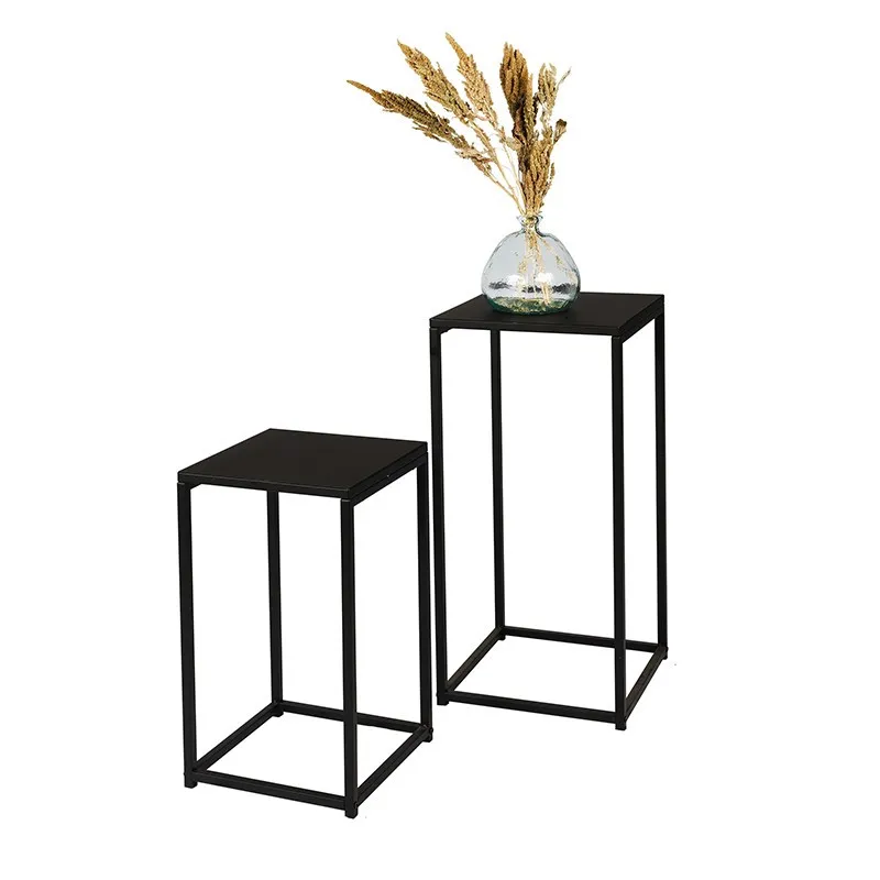 Sellettes set de 2 Charleston acier